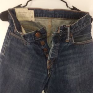 A & F Men's Button Fly Jeans 31 X 30